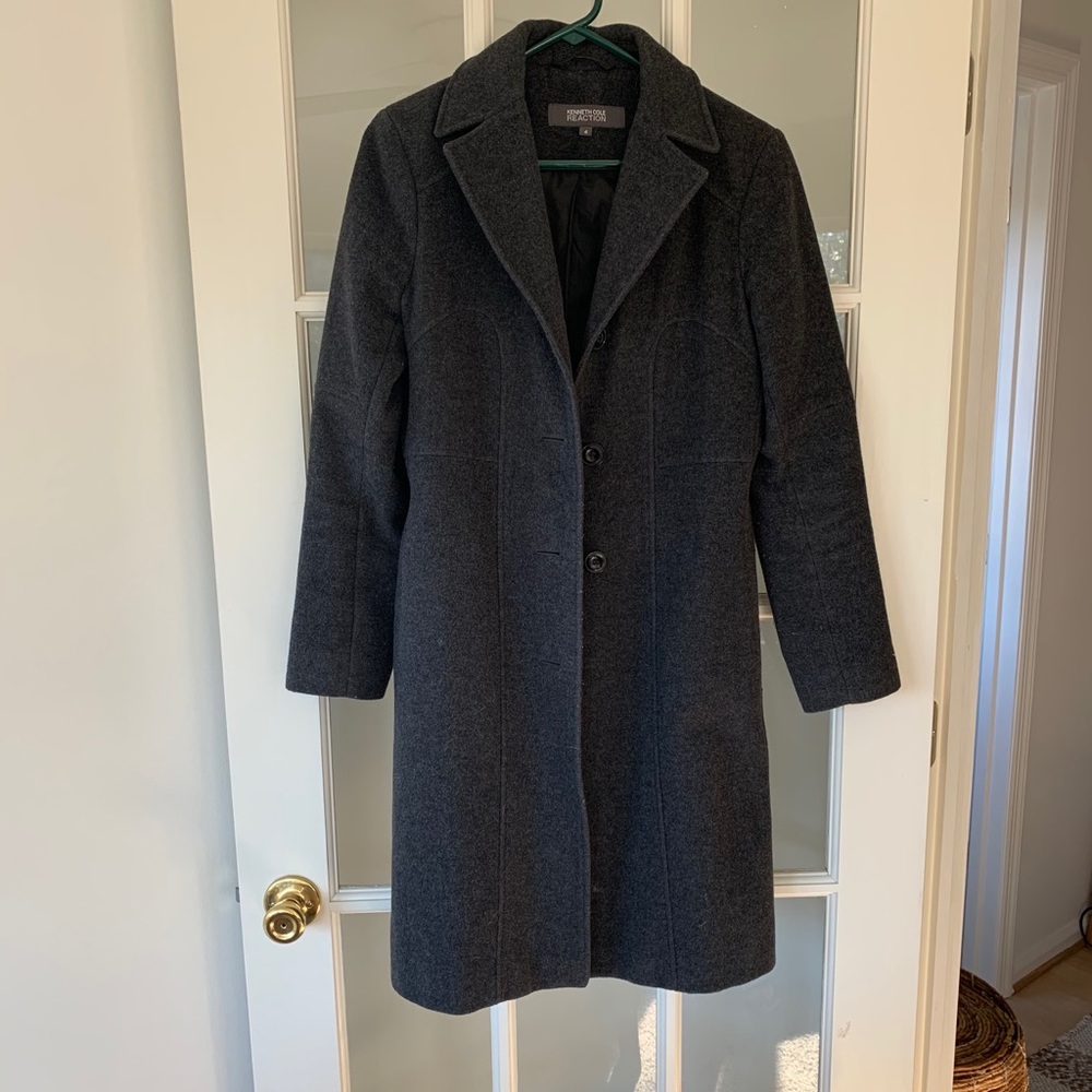 Kenneth Cole pea coat jacket long